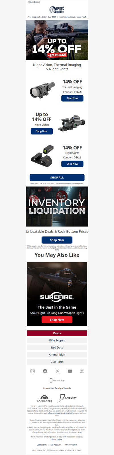 Up to 14% Off – Several Categories!