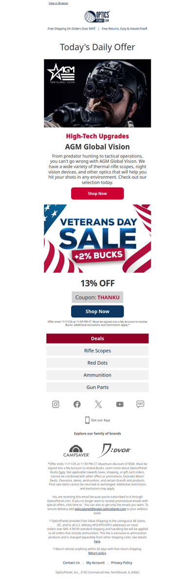 AGM Blazin' Deals - Thermals, Night Vision & More 🔥