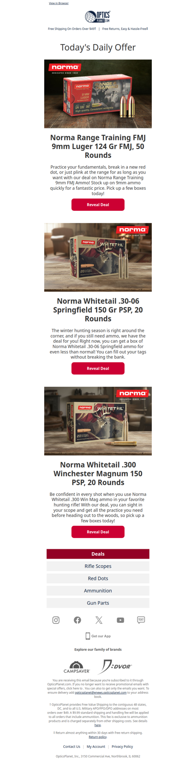 Fill Your Magazines & Save Big With Norma Ammo!