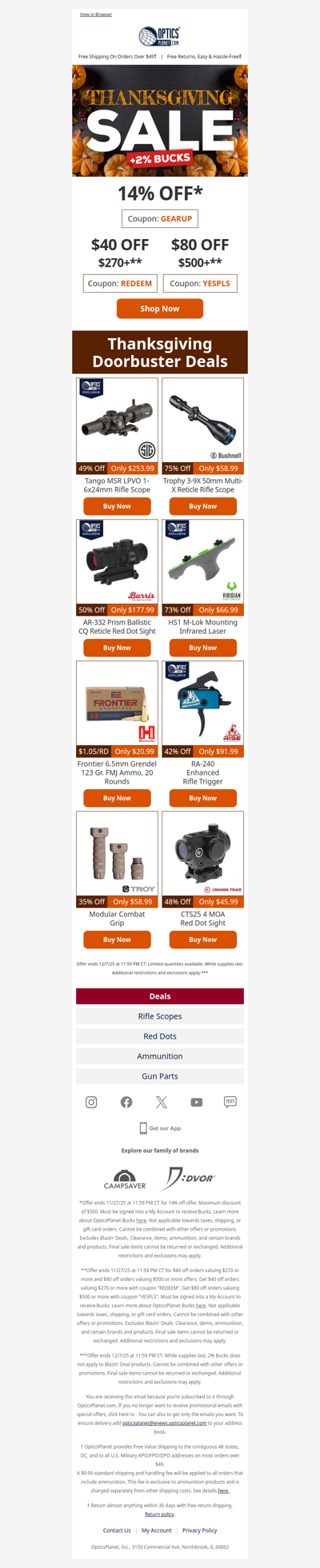 🍽️ The First Doorbusters Are Served 🍽️