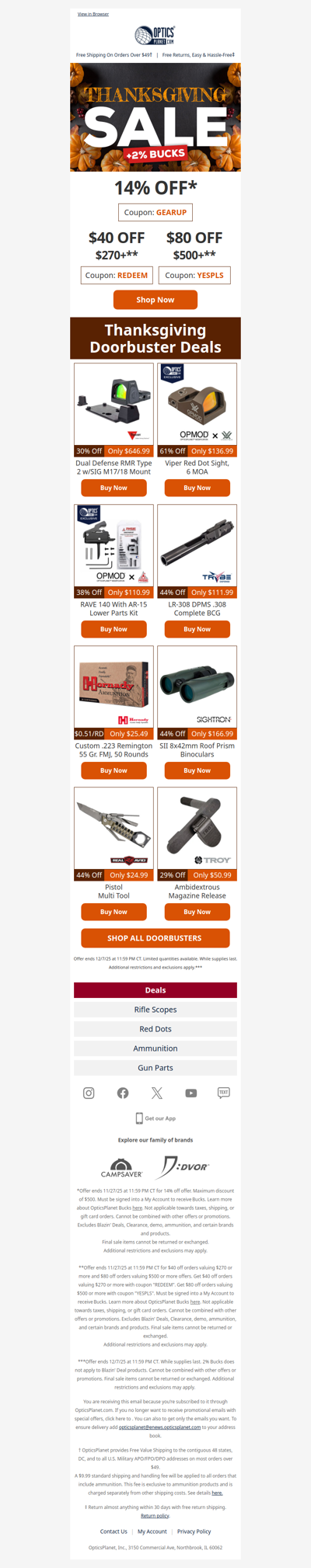 🥊 Round 2: Day 1 Doorbusters!