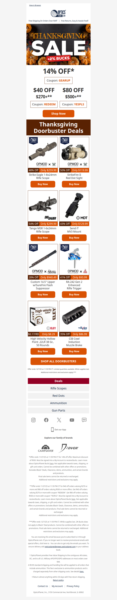 Day 2 of NEW Doorbusters!