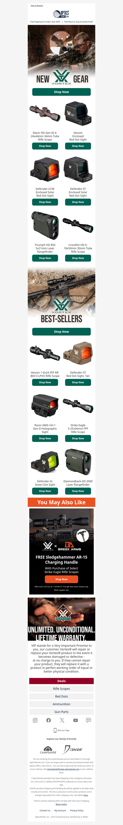 Check Out What’s New from Vortex!