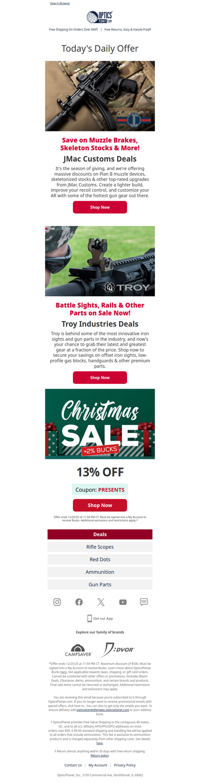 Unwrap These JMac Customs & Troy Deals Today!