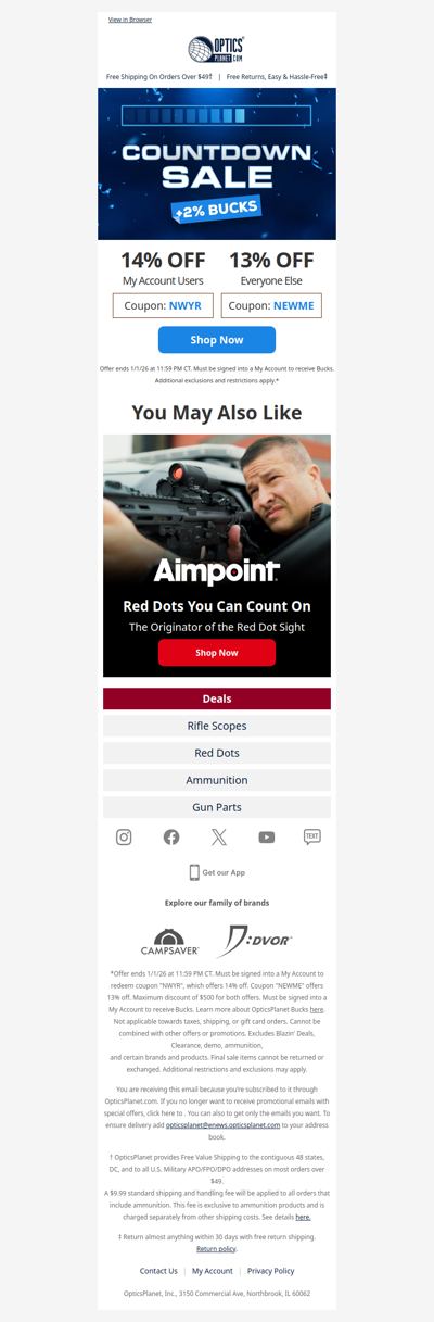 🎉 Countdown Sale is On ⌛