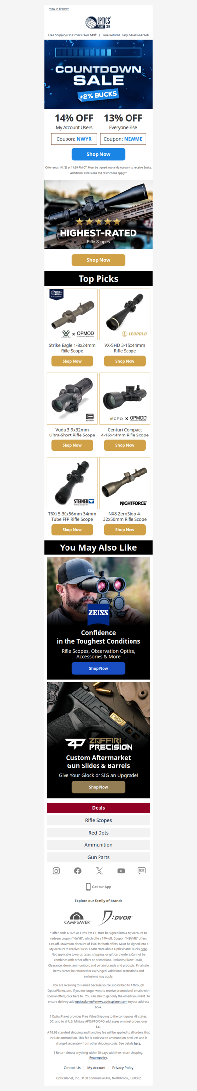 Countdown Sale is Ticking ... Get 14% Off!