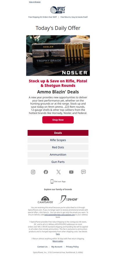 🔥Blazin' Deals on Ammo for Your Arsenal