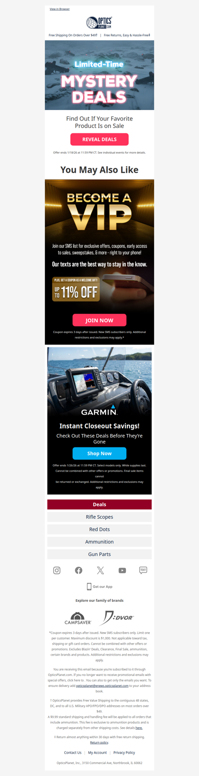 Limited-Time Mystery Deals ⌛