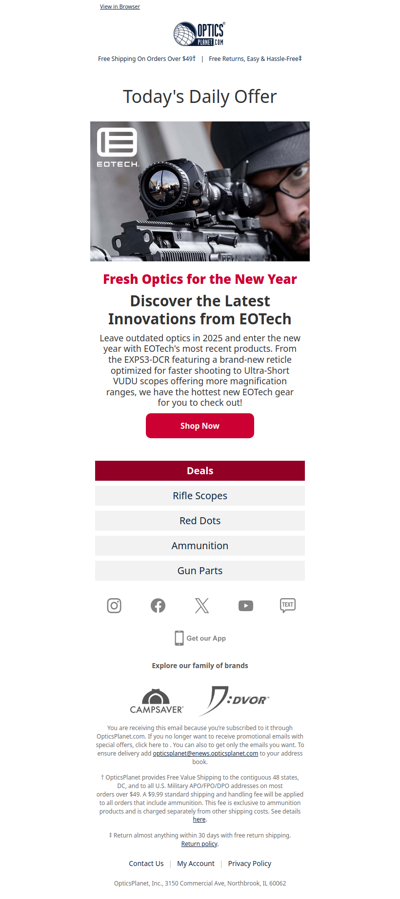 Explore the Latest Evolutions from EOTech