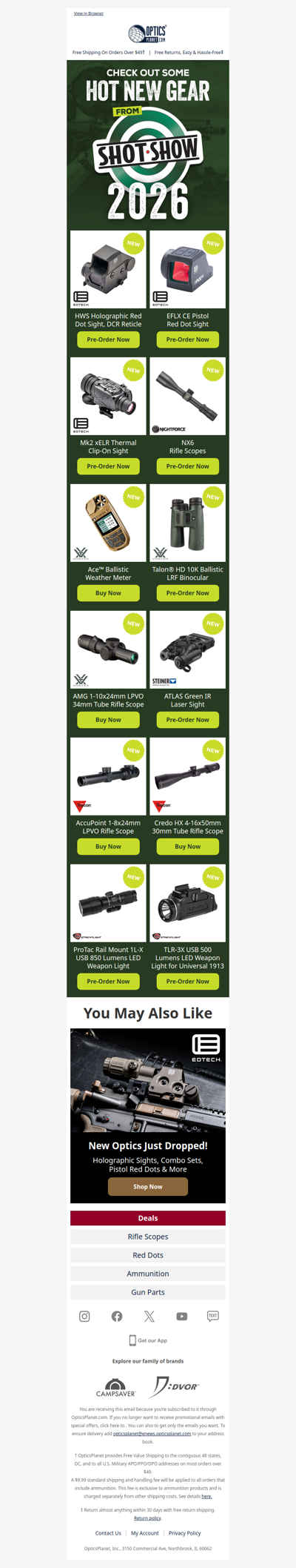 HOT NEW Gear Seen at SHOT Show 👉