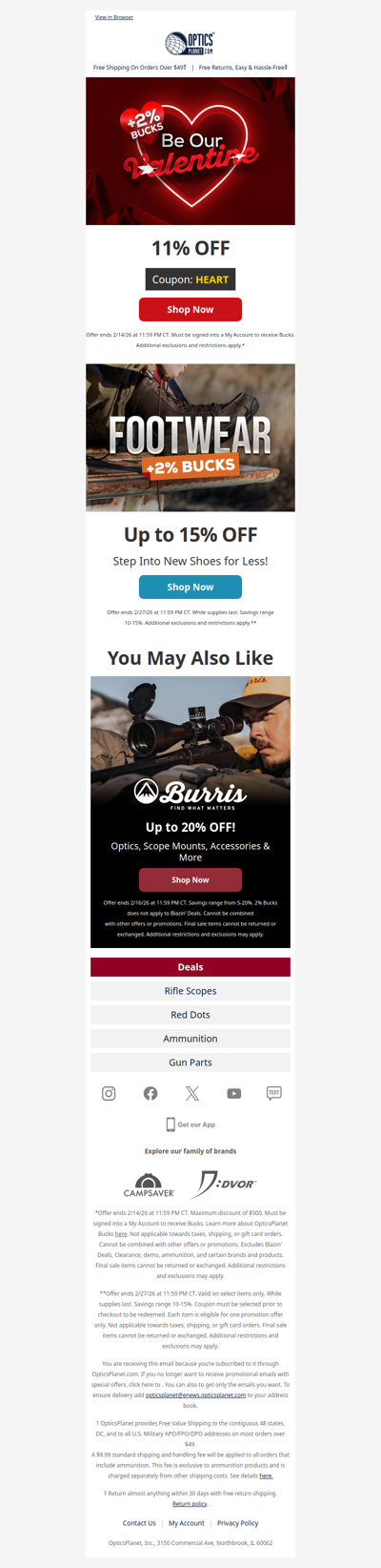 💌 11% OFF Gear You’ll LOVE 💌