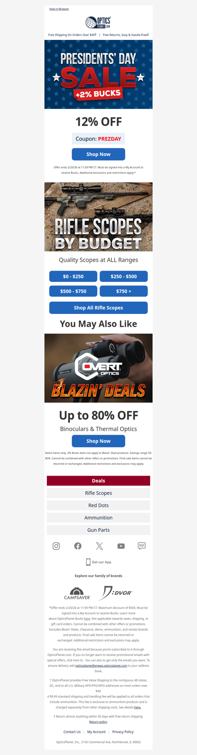 ⏰ Presidents’ Day Deals Aren’t Over Yet