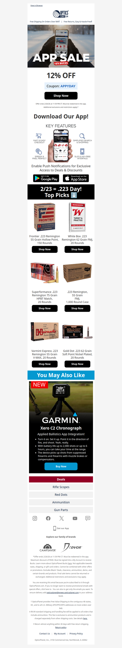 📲 12% OFF in the App