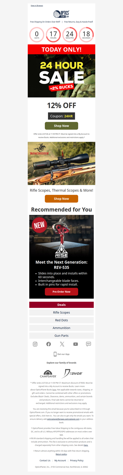 Tick Tock – Only 24 Hours of Savings ⏳