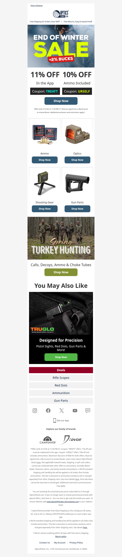 ❄️ Save Big: End-of-Winter Sale ⛄