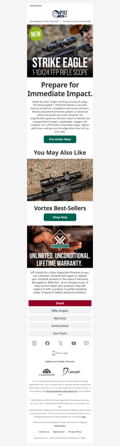 Prepare for Immediate Impact.