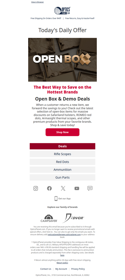 Check Out the Latest Open Box Deals!