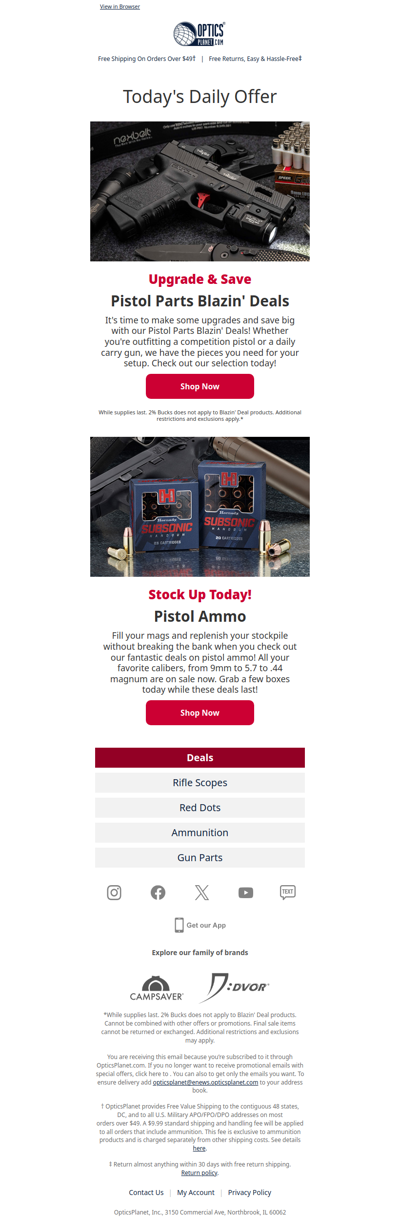 🔥 Blazin' Deals on Pistol Parts 🔫