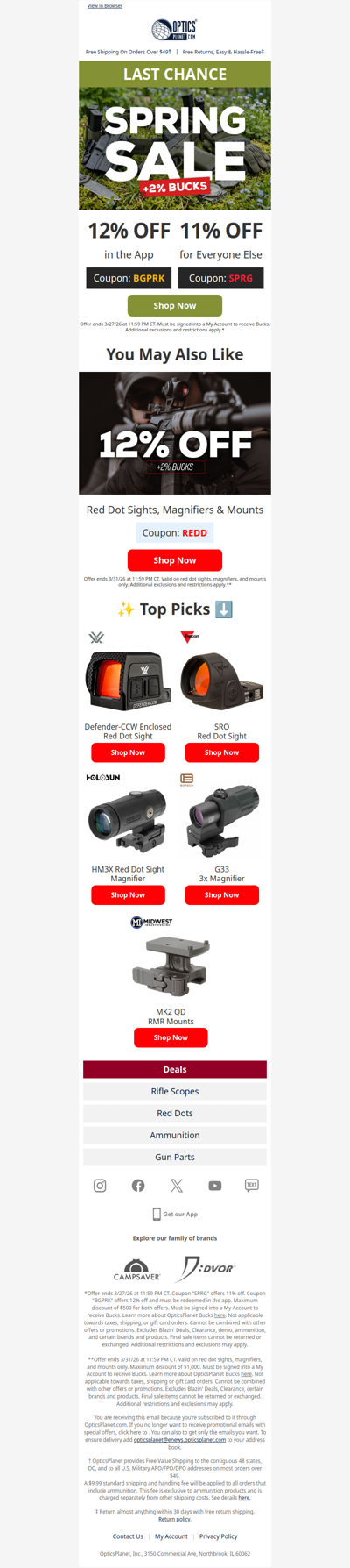 ⏲️ Spring Sale Last Chance – 12% OFF!