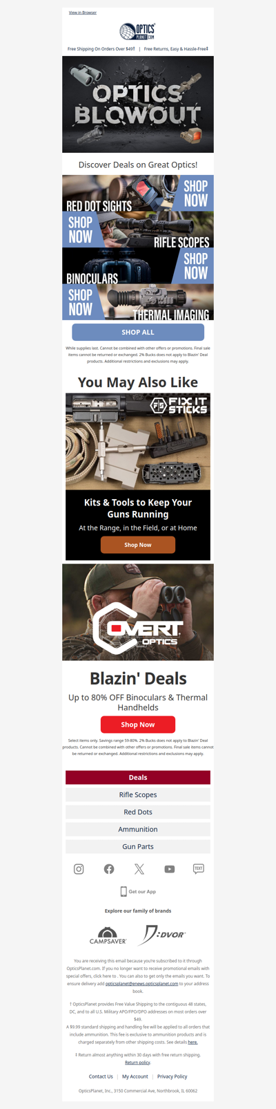 💥 Optics Liquidation Deals!