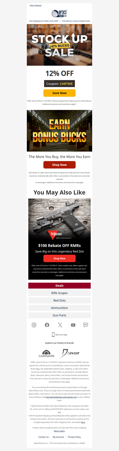 🔥Stock up Sale! Get 12% OFF