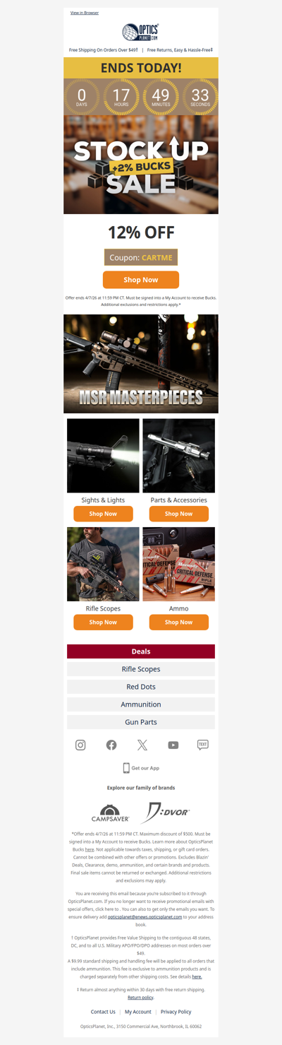 🚨 12% OFF Ends TODAY!