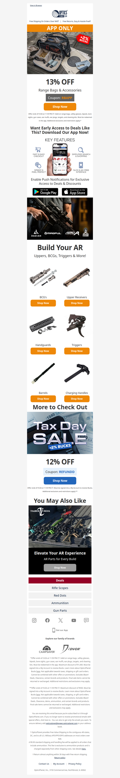 📲 App-Only Range Gear Deals Await 🎉