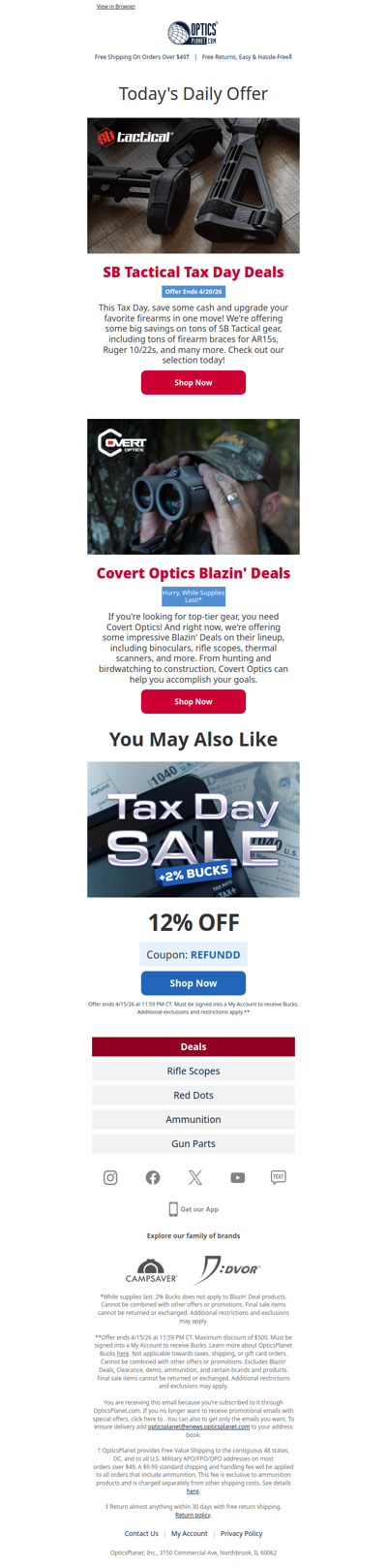 Tons of Tax Day Deals 💸