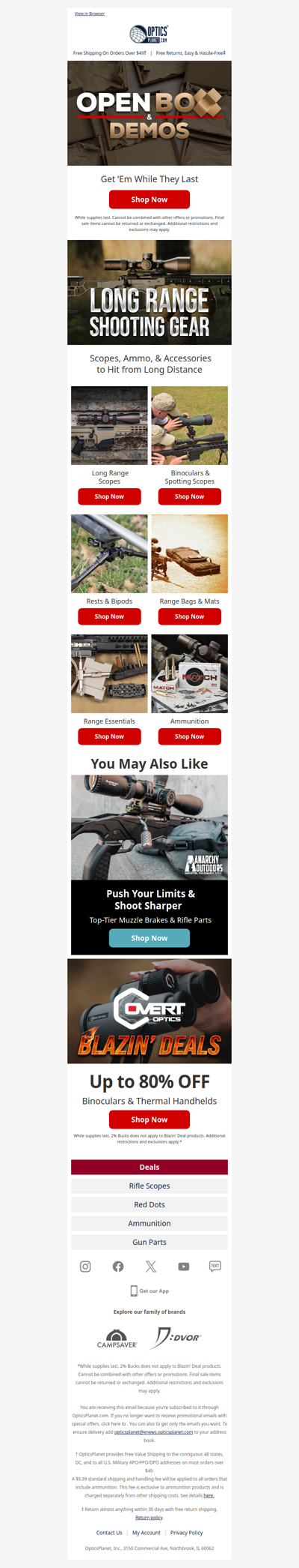 📦 Save BIG with Open Box & Demo Deals!