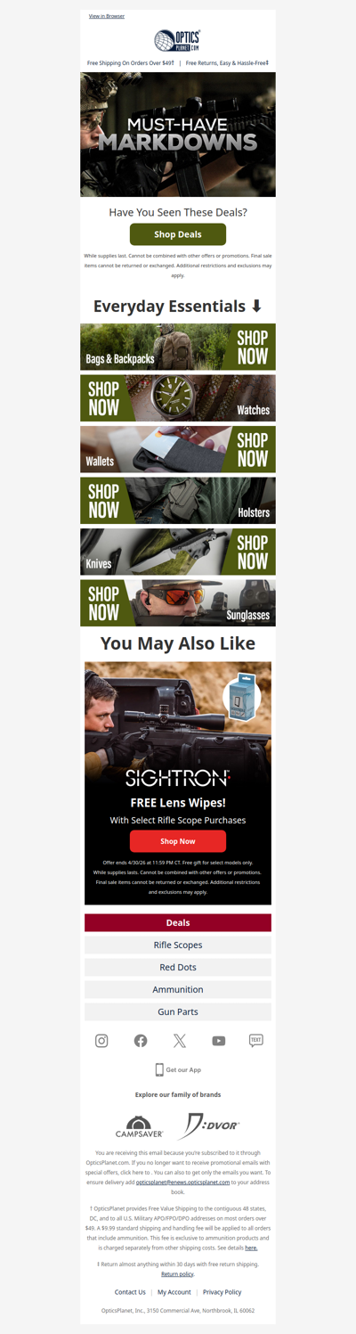 Mark It Down! Must-Have Gear on Sale 🏷️