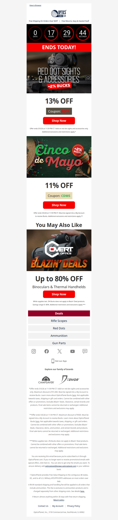 💥Last Chance for Red Dot Savings!