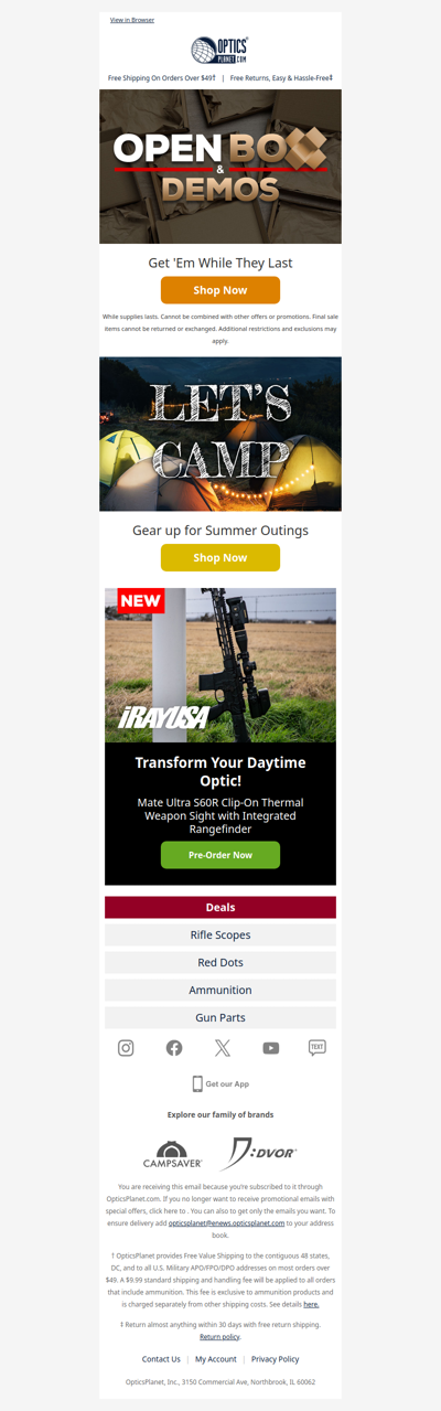 📦 Save Big on Open Box & Demo 📦