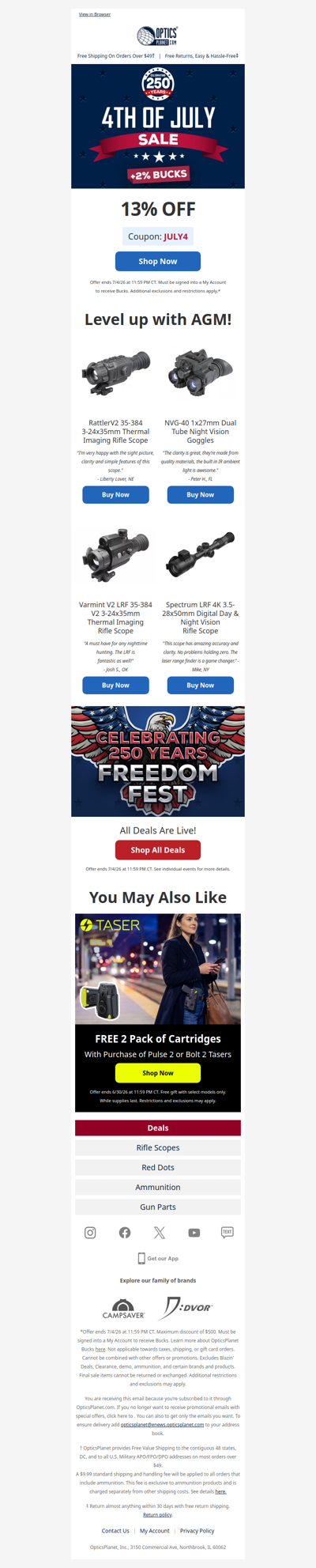Celebrating 250 Years of Freedom!
