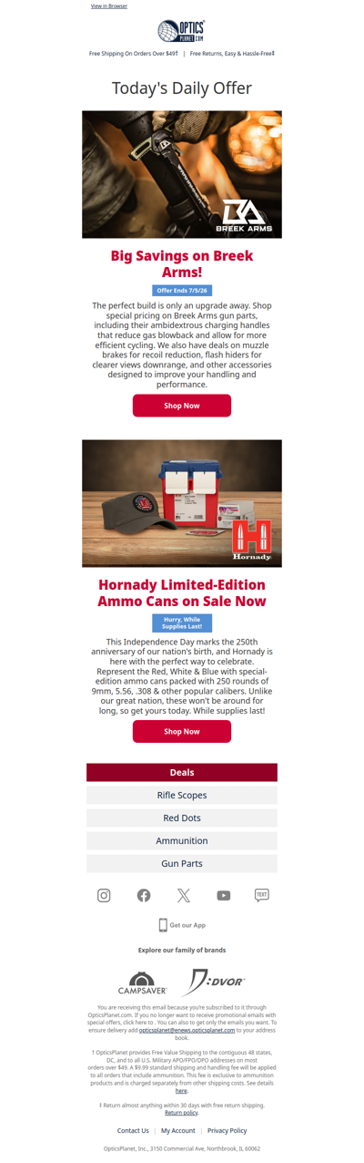 Limited-Edition Hornady Ammo Cans 🧨