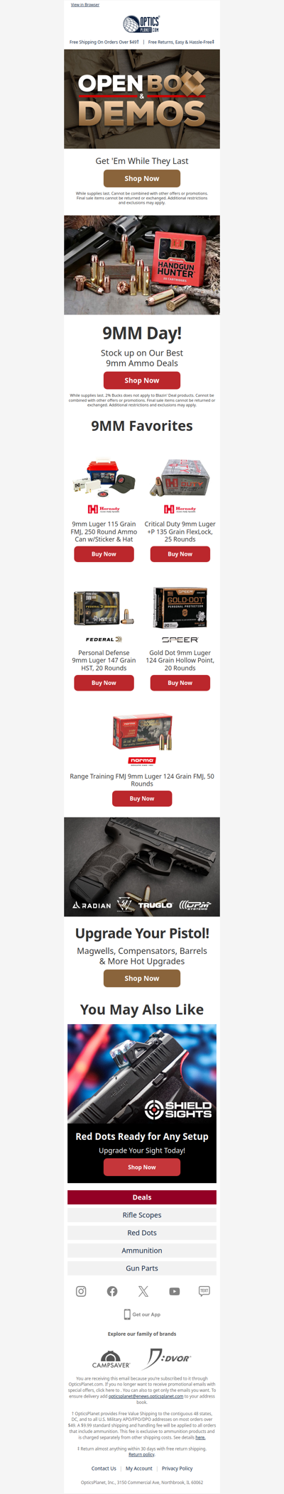 📦 Save Big on Open Box & Demo 📦