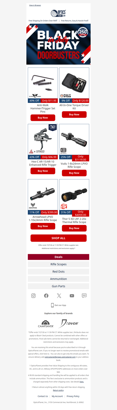 Day 2 of Doorbusters are HERE!