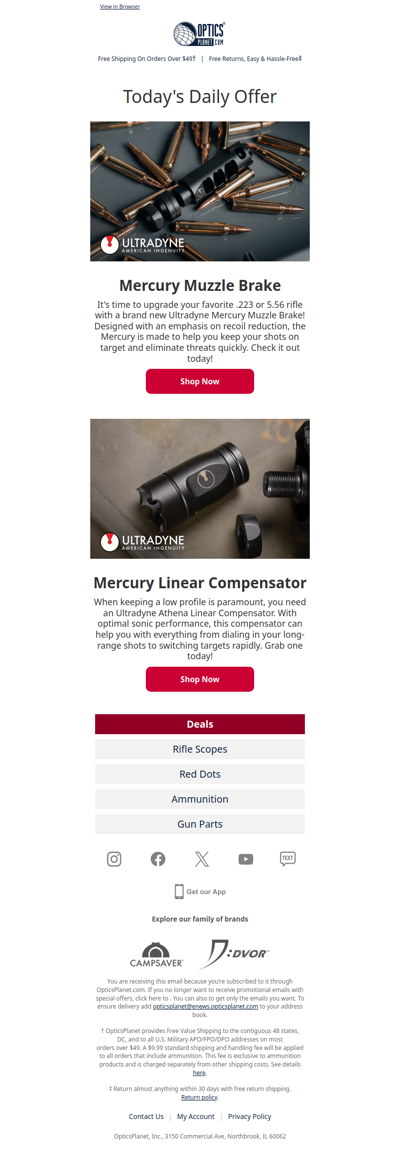 Ultradyne Muzzle Devices