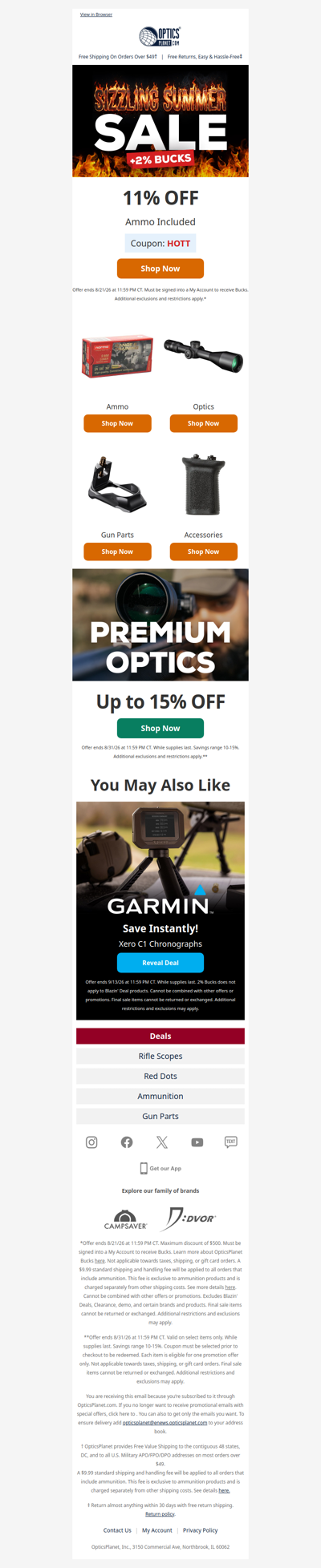 Here's 11% OFF, Ammo Included!