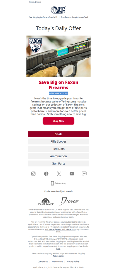 Brand New Deals on Faxon Firearms Gear!
