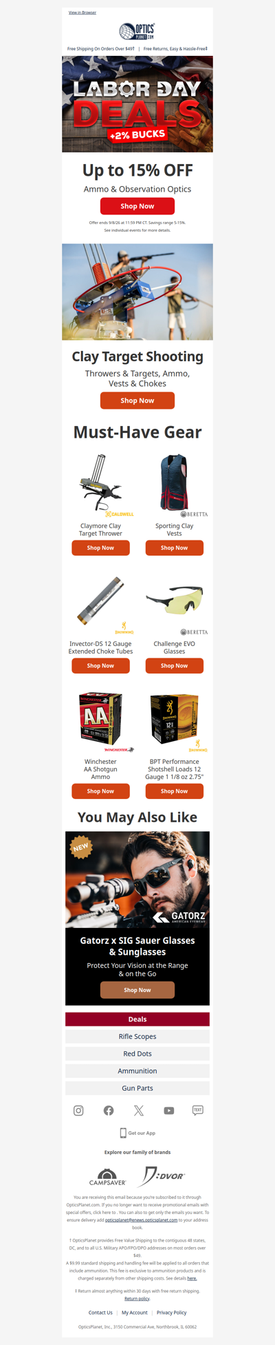 Labor Day Deals: Up to 15% OFF!