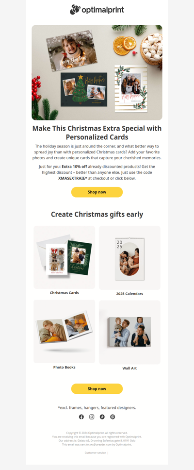 Create Your Personalized Christmas Cards Today!