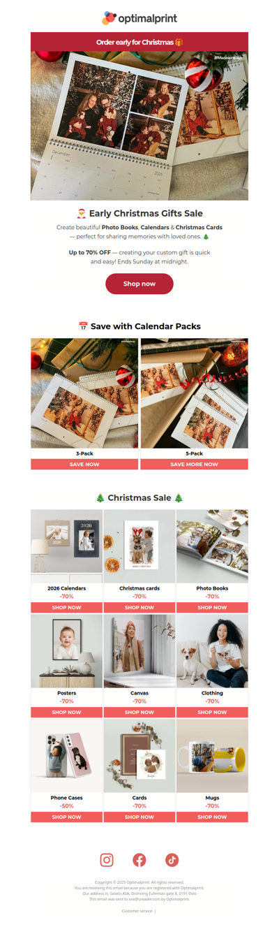 🎅 Early Christmas Gifts Sale - Up to 70% OFF