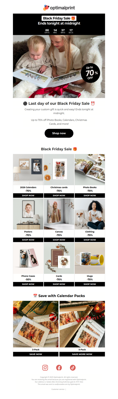 ⏳ Final 24 hours for Black Friday Sale