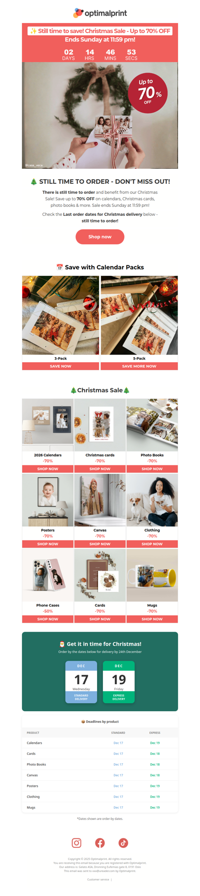 ✨ Still time to save! Christmas Sale - Up to 70% OFF