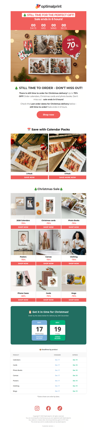 💝 Still time for the perfect gift! Sale ends in 6 hours ⏰