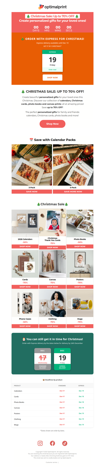 🎄 Christmas Sale: Up to 70% OFF personalized gifts!