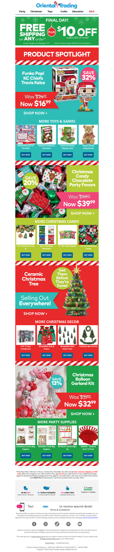 Product Spotlight: Christmas Gifts, Candy & More!