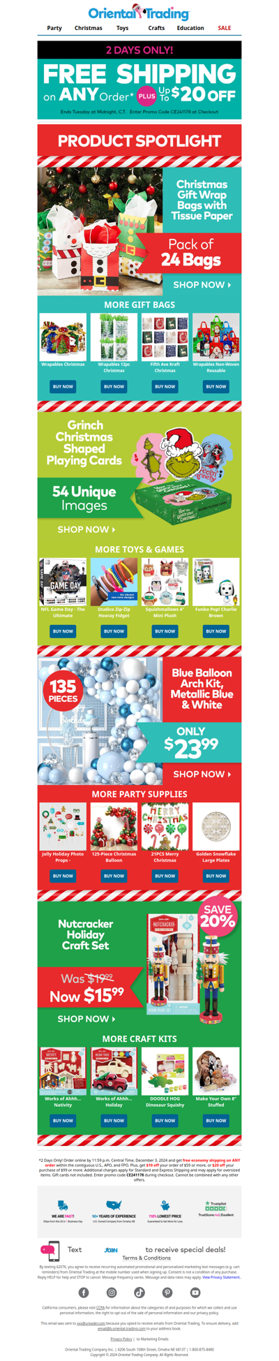 Product Spotlight: Christmas Gifts, Crafts & More!