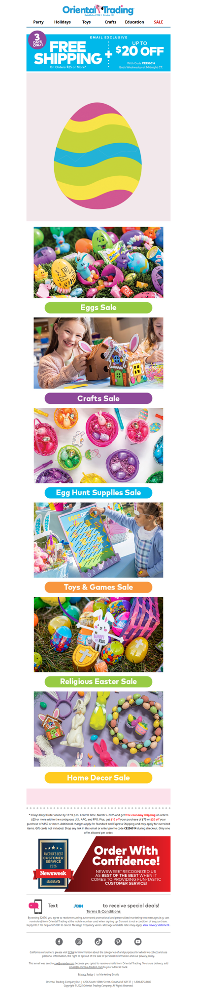 Easter Deals You Don't Want to Miss...