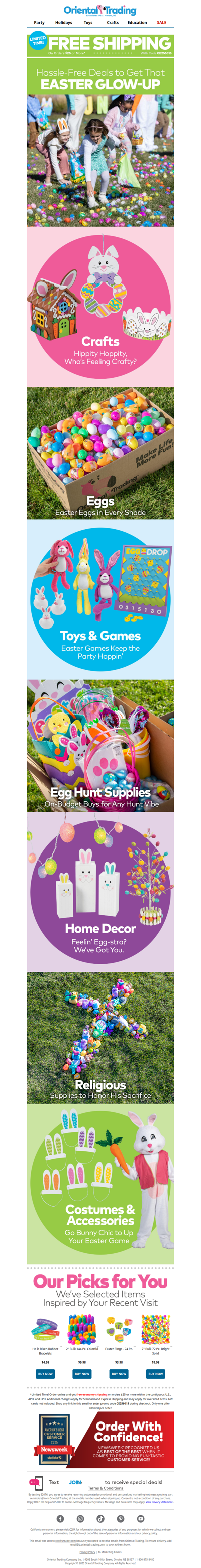 Make Easter Egg-stra Special with These Deals! 🐰